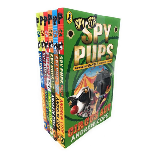 Spy pups books set - pups,