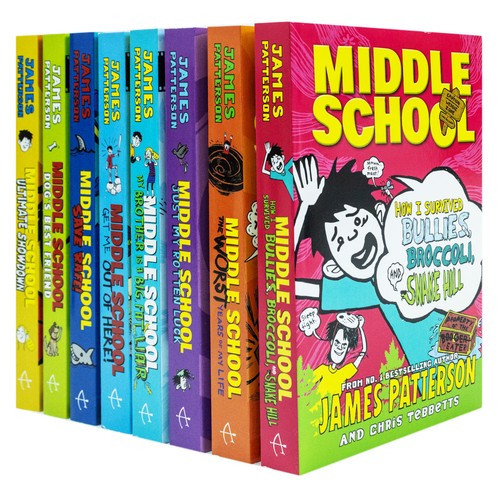 Middle school books - middle, 8