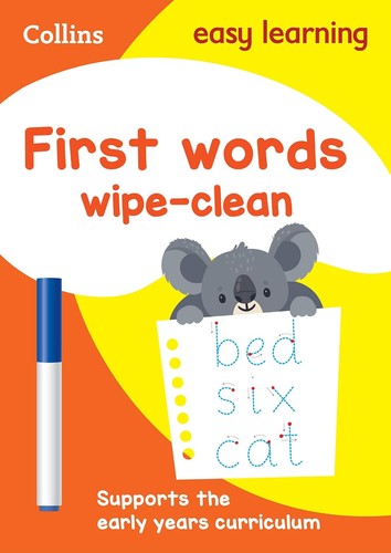 First words age wipe - words, 3-5