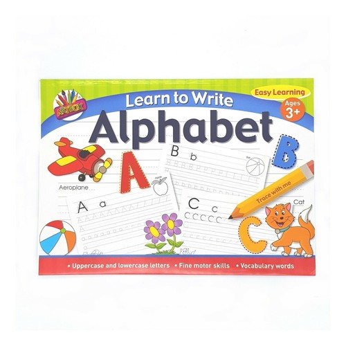 Learn write alphabet - learn,