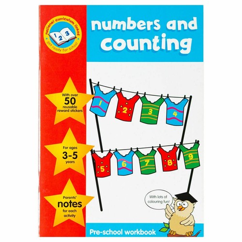 Numbers counting activity book - counting,