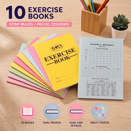 Exercise books pack - 10, 32