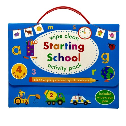 Wipe clean starting school - wipe,