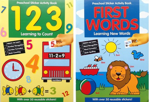 Pre school sticker activity - pre,
