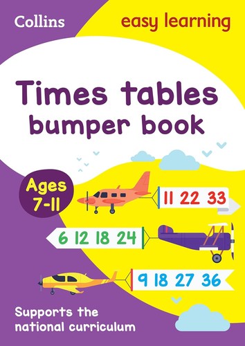 Times tables bumper - book, ages