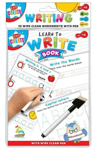 Kids learn write alphabets - to,