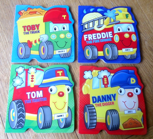 Board book truck - -, fire