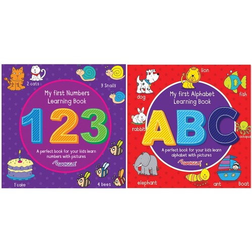 First abc 123 learning book - first,