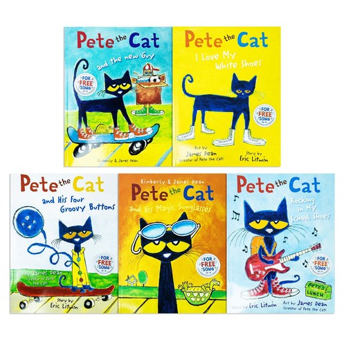 Pete the cat - 5, books