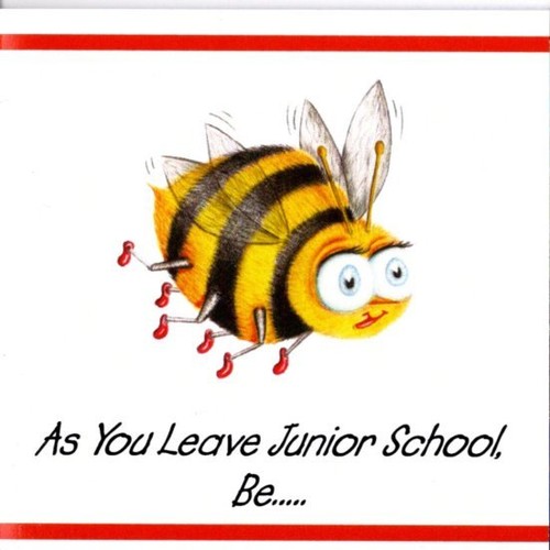 Leaving junior school good - leaving, /