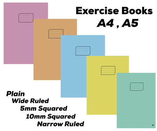 Exercise books school - exercise,